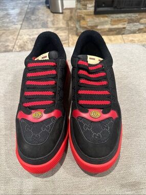 Men’s Black and Red Sneakers size 44